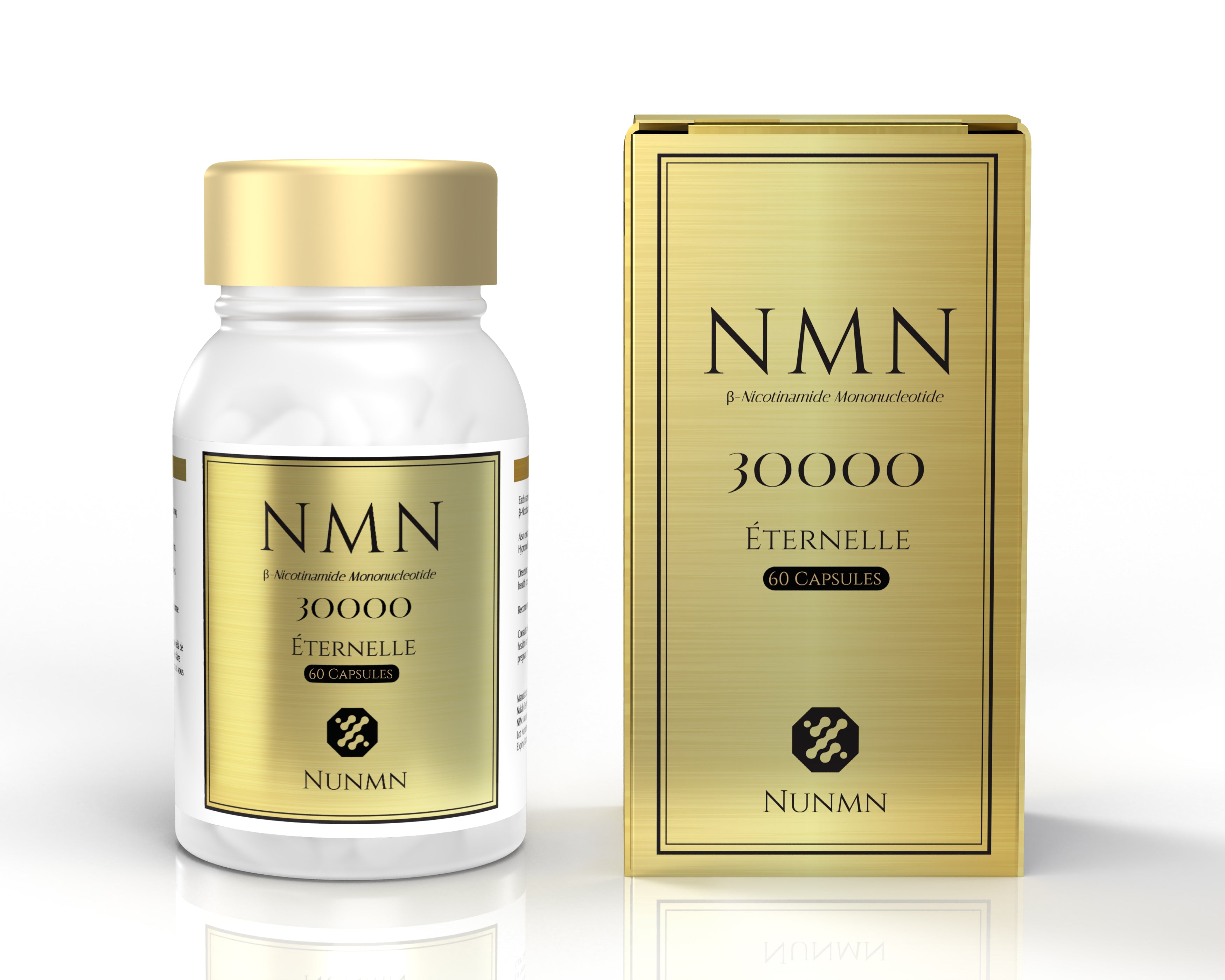 No. 1 NMN Supplement 30000 NAD+ Booster - NUNMN