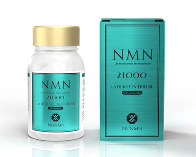 NMN Supplement 21000 NAD+ Hyaluronic Glow Beauty Edition Low Molecular Weight