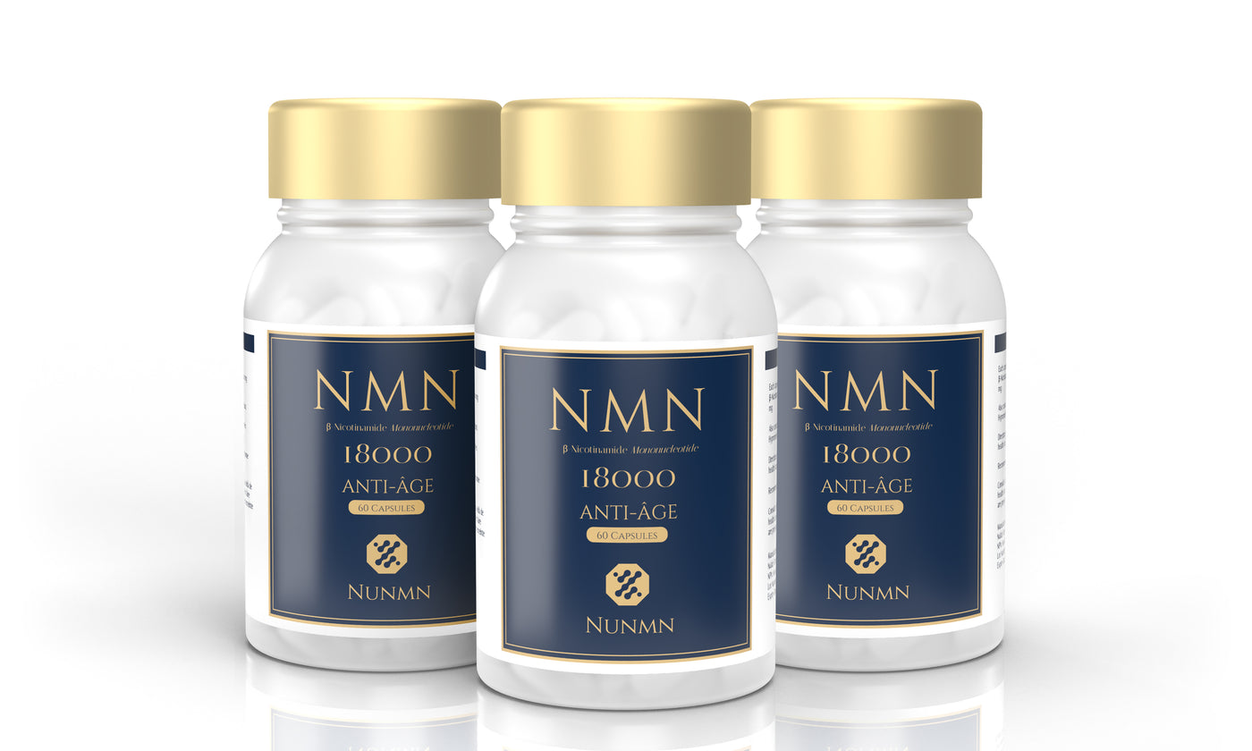 NMN Supplement 18000 NAD+ Booster Nicotinamide Mononucleotide  99.5% Purity