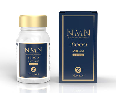 NMN Supplement 18000 NAD+ Booster Nicotinamide Mononucleotide Energy Booster Metabolism & Repair DNA. Vitality, Healthy Aging 99.5% Purity x 6 bottles - NUNMN