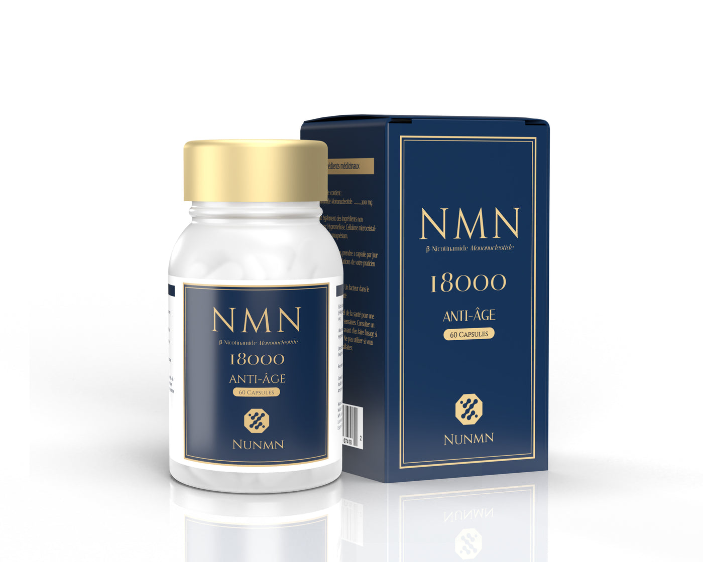 NMN Supplement 18000 NAD+ Booster Nicotinamide Energy Booster